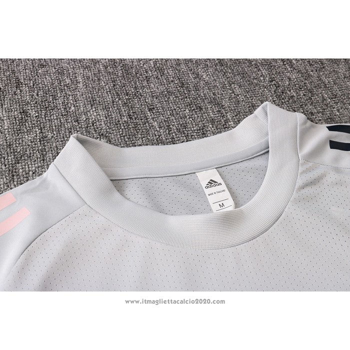 Tuta da Track Juventus Manica Corta 2020 2021 Grigio